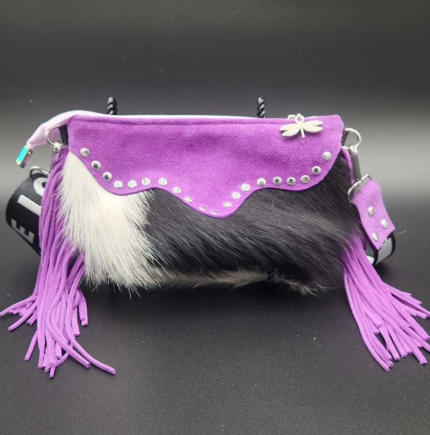 Winona Suede Cowhair 14